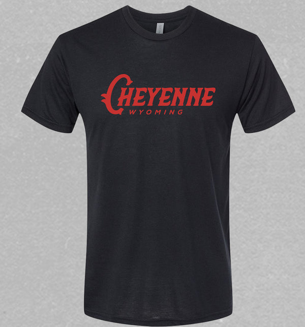 Cheyenne Front Logo T-Shirt Black