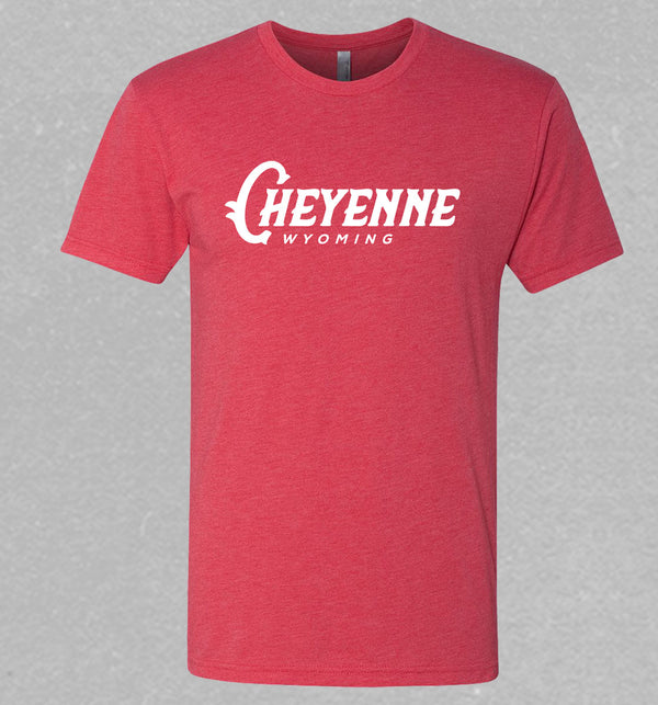 Cheyenne Front Logo T-Shirt Red